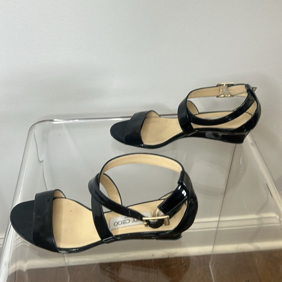 Jimmy Choo Low Wedge Sandal - Picture 6 of 11